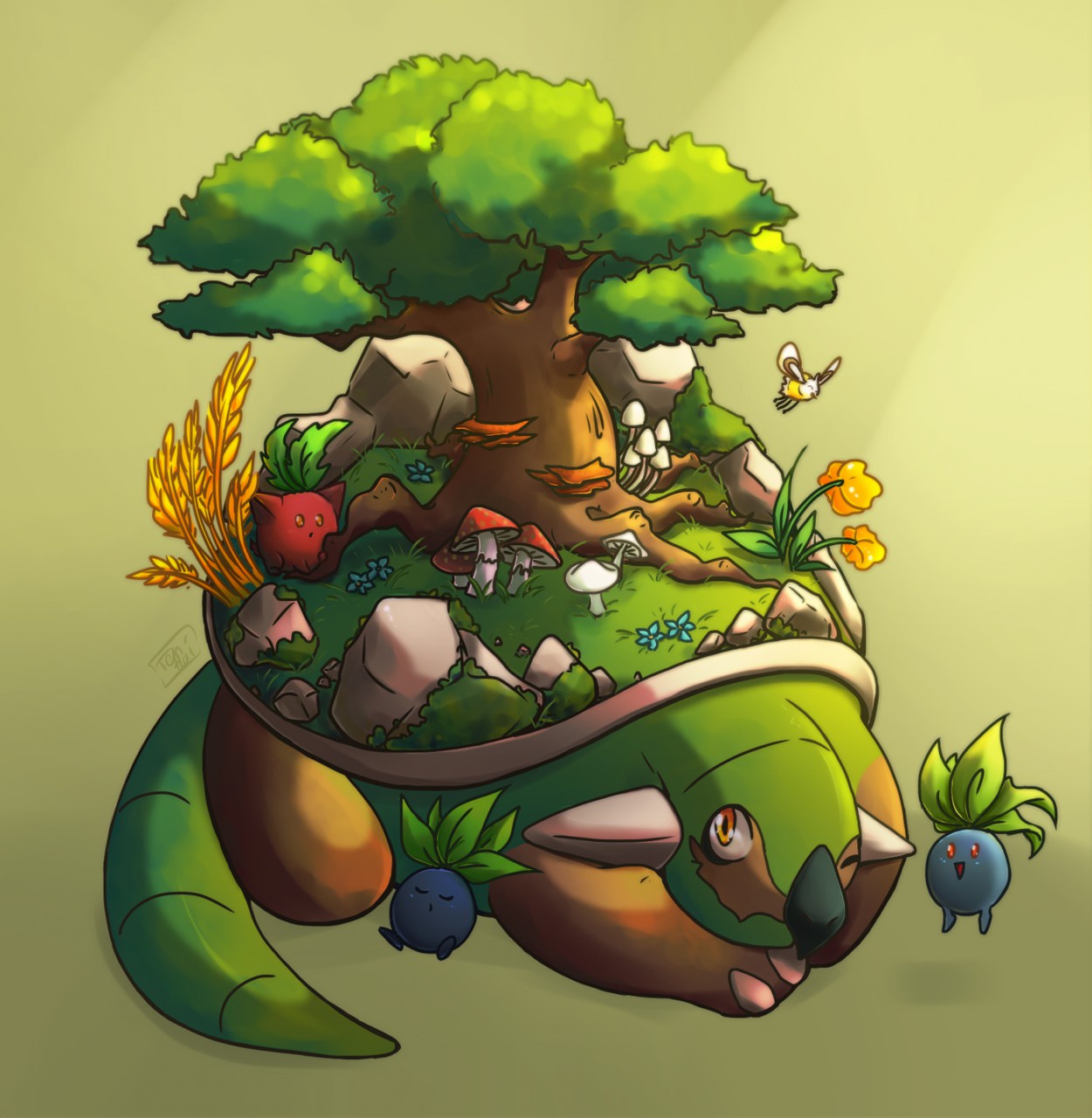 Celebrating My Favorite Pokémon: Torterra!