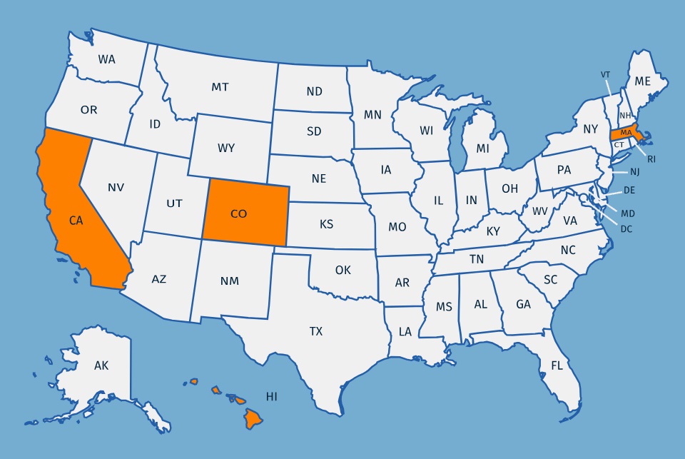 US States with Lower Obesity Rates Compared to the UK