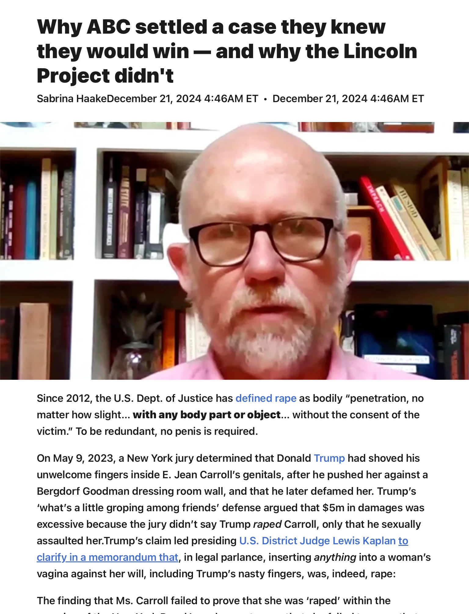 When Even 'Reputable' News Outlets Bow Down to a Rapist, You Know We're in Trouble