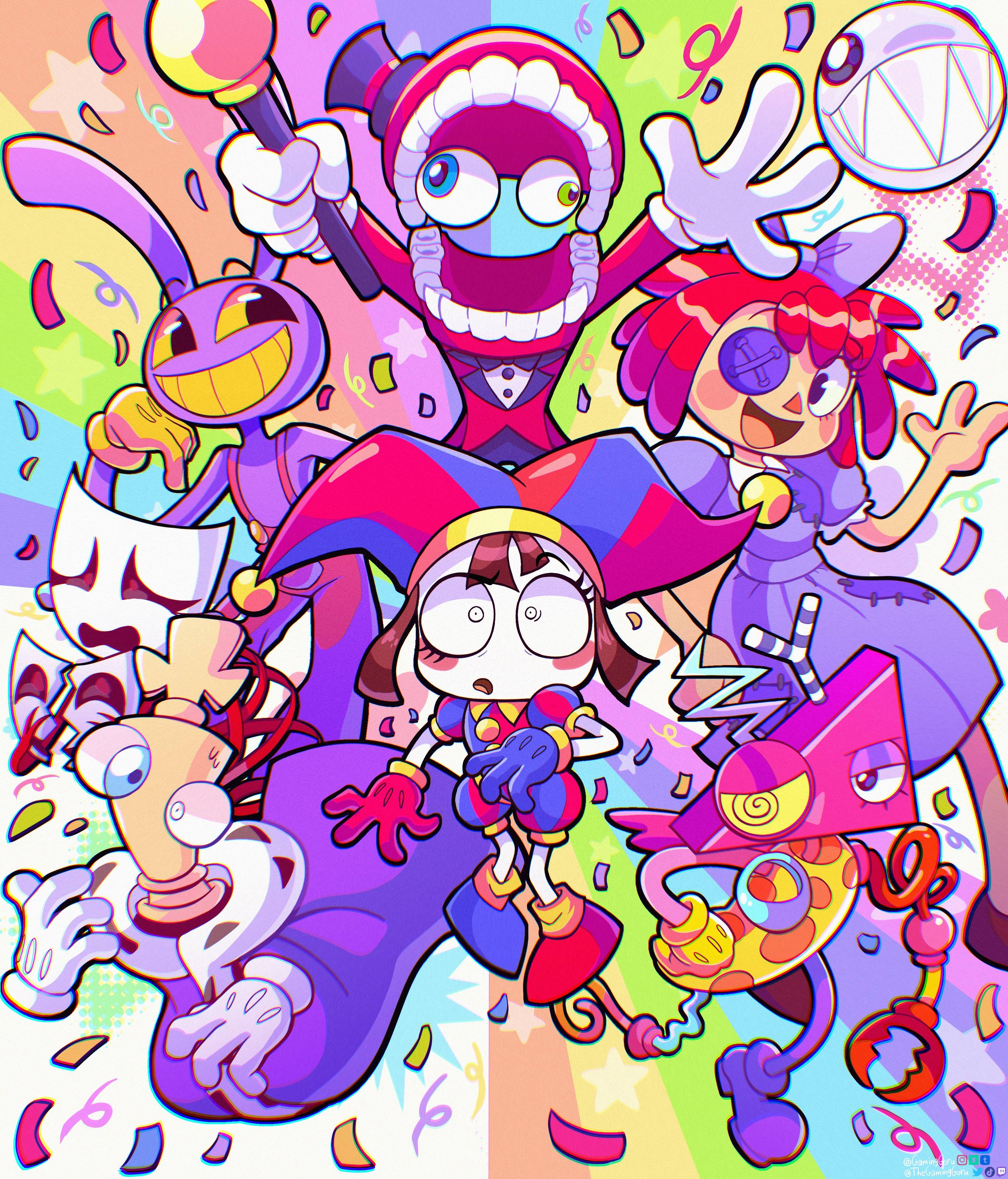 My Artistic Take on The Amazing Digital Circus