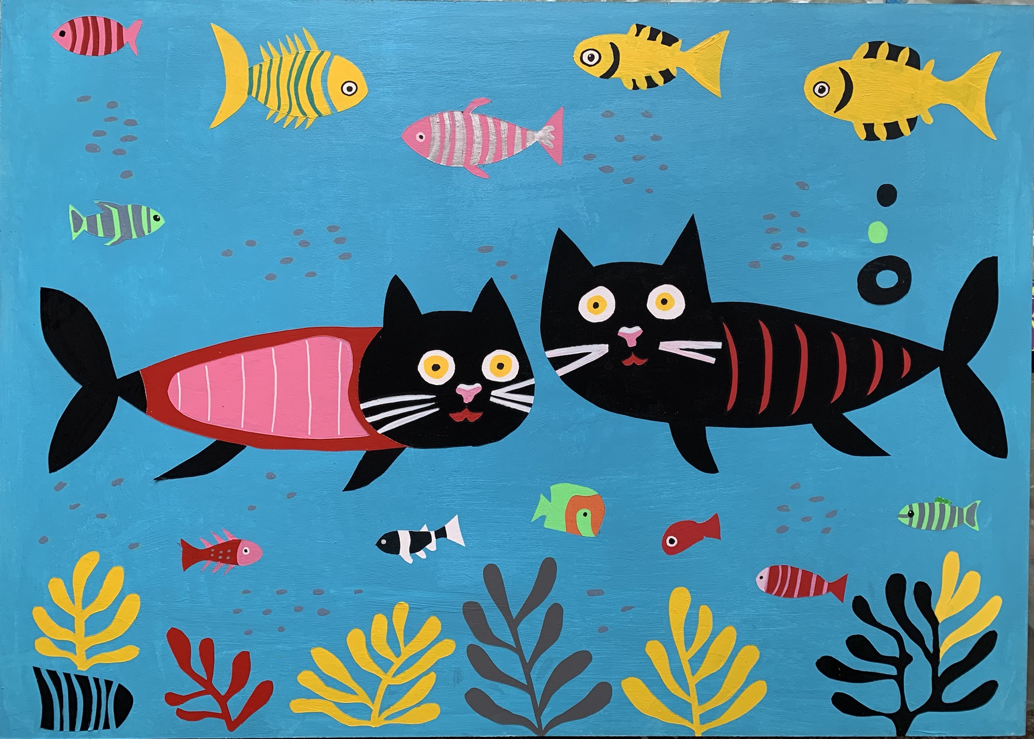 Creative Cat Art: The Catfish Edition