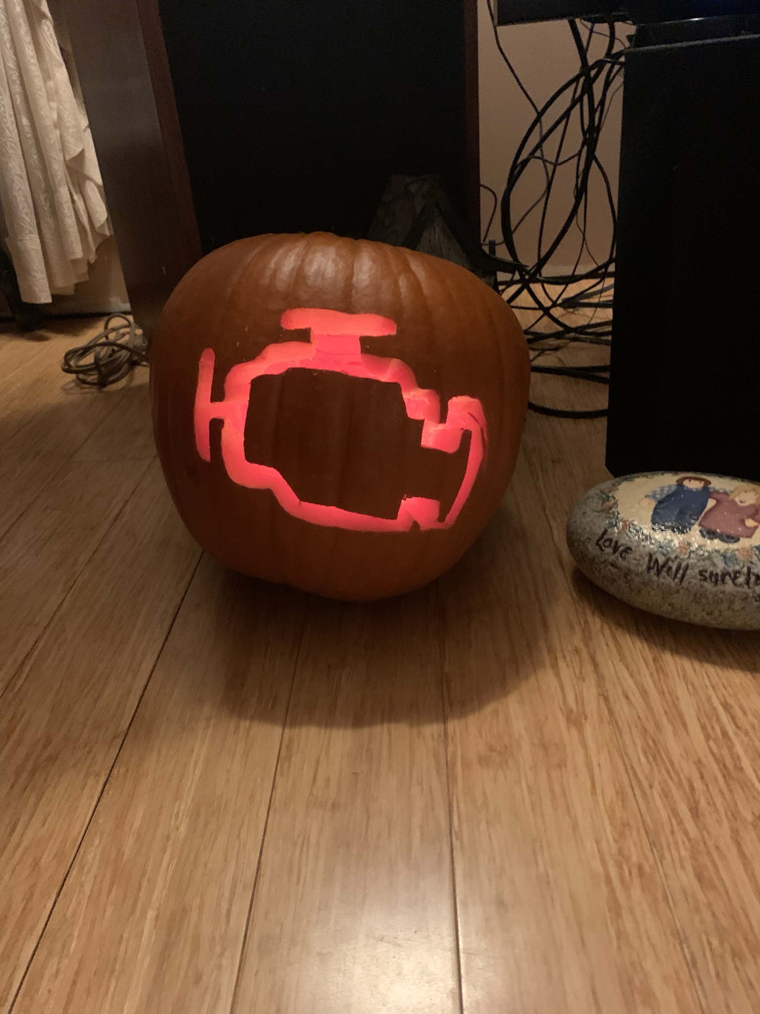 Too spooky for comfort!