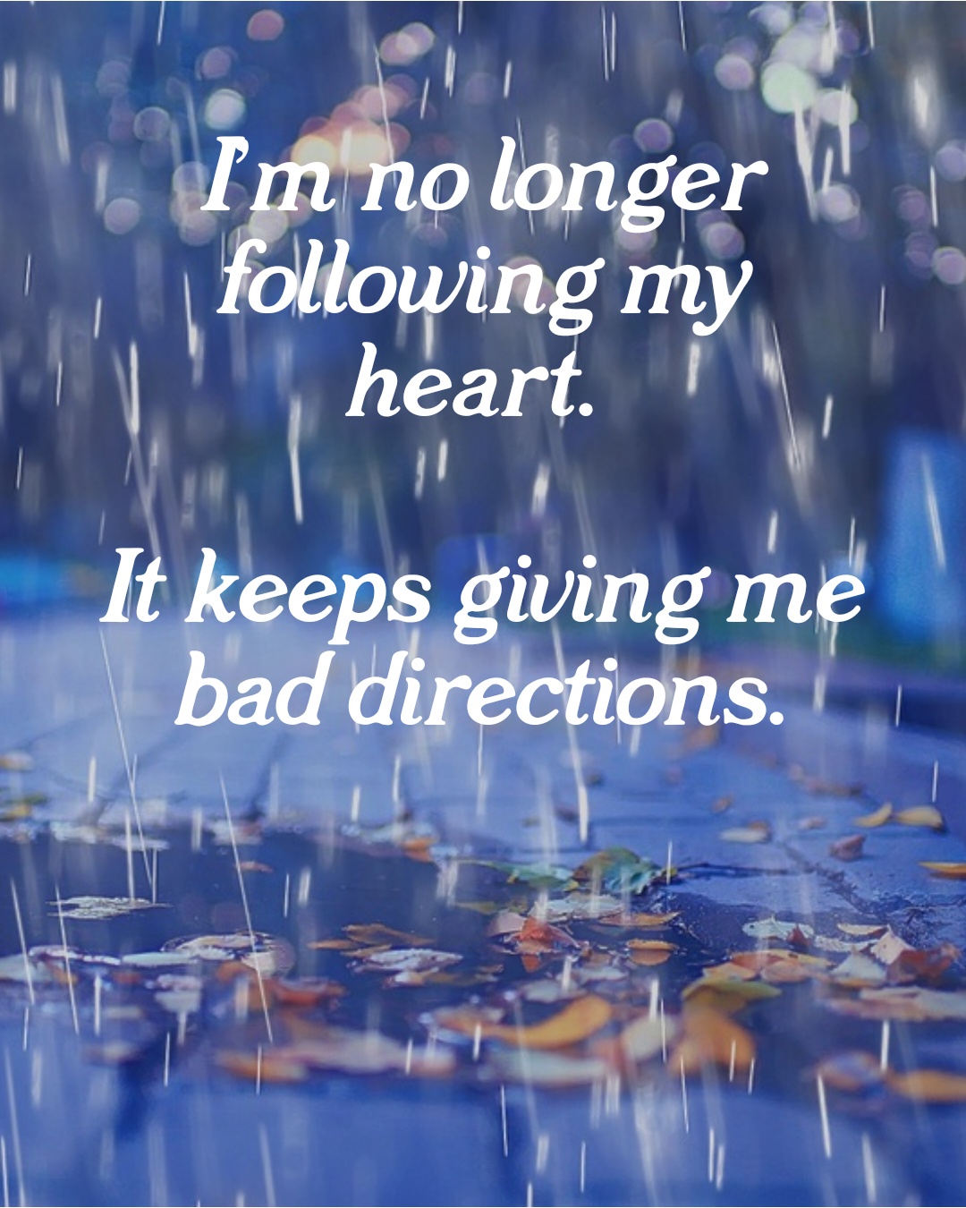 Heading in the Wrong Direction