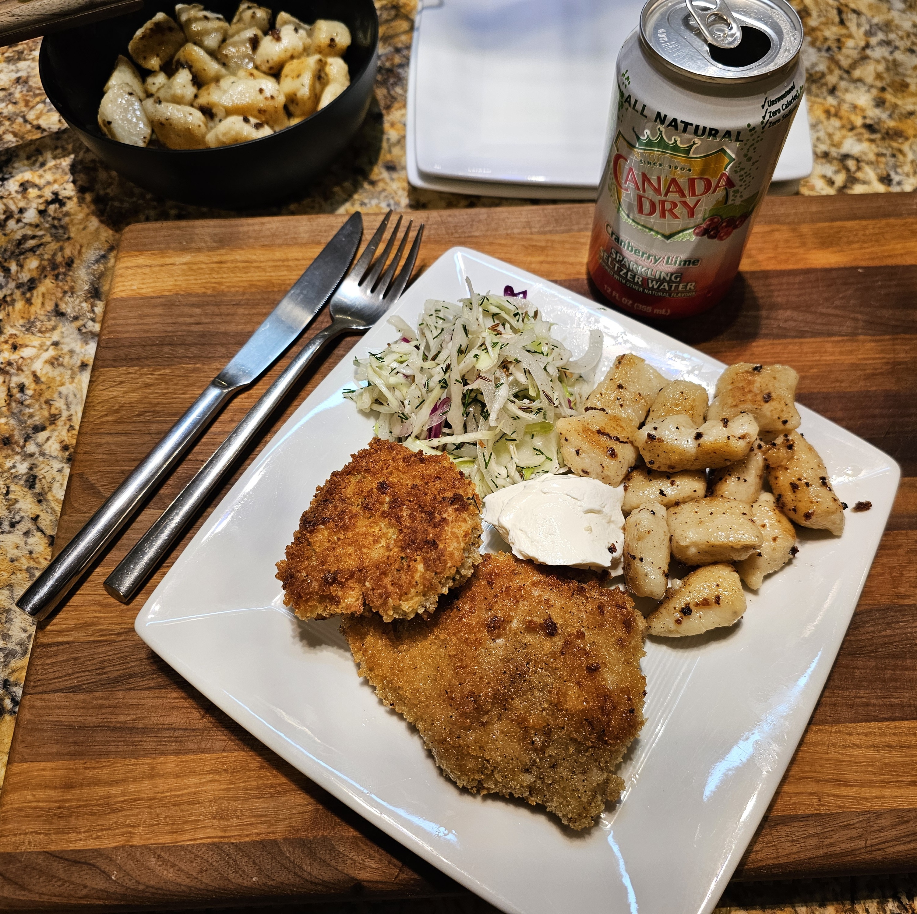 Polish-style delight: There's a hard-boiled egg hidden in there!