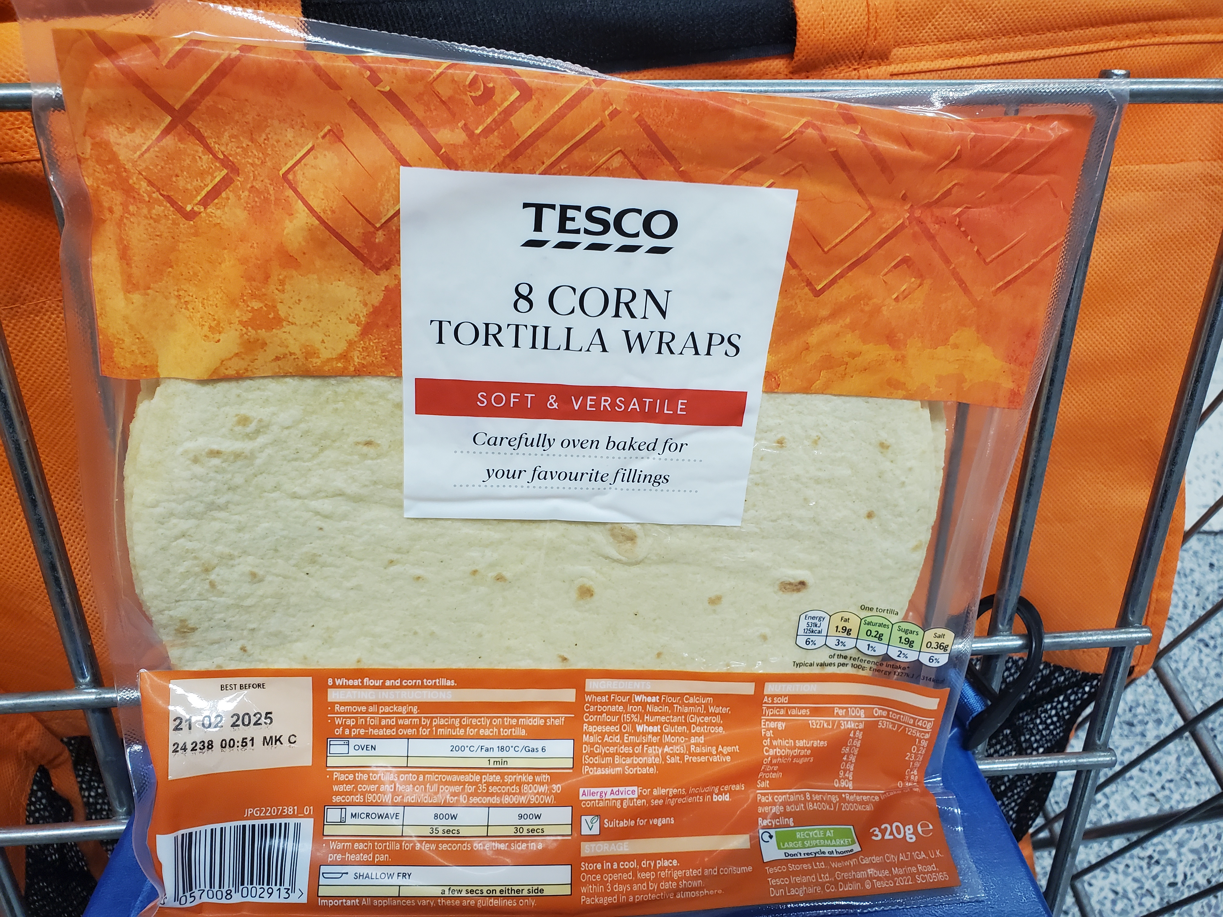 CORN Tortillas with a twist: UK style!