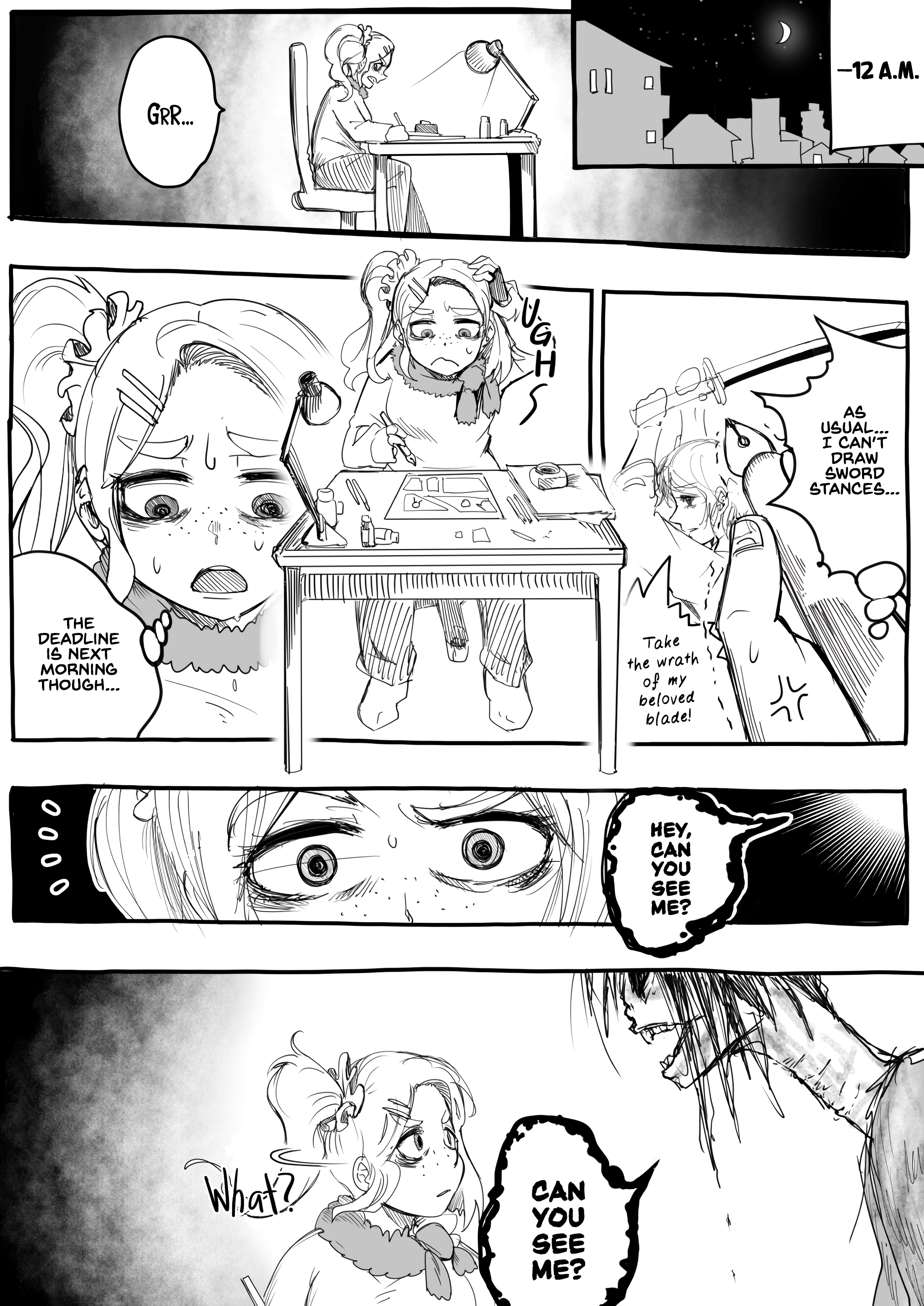 Halloween Weekend Manga: The Night Before the Deadline for a Mangaka