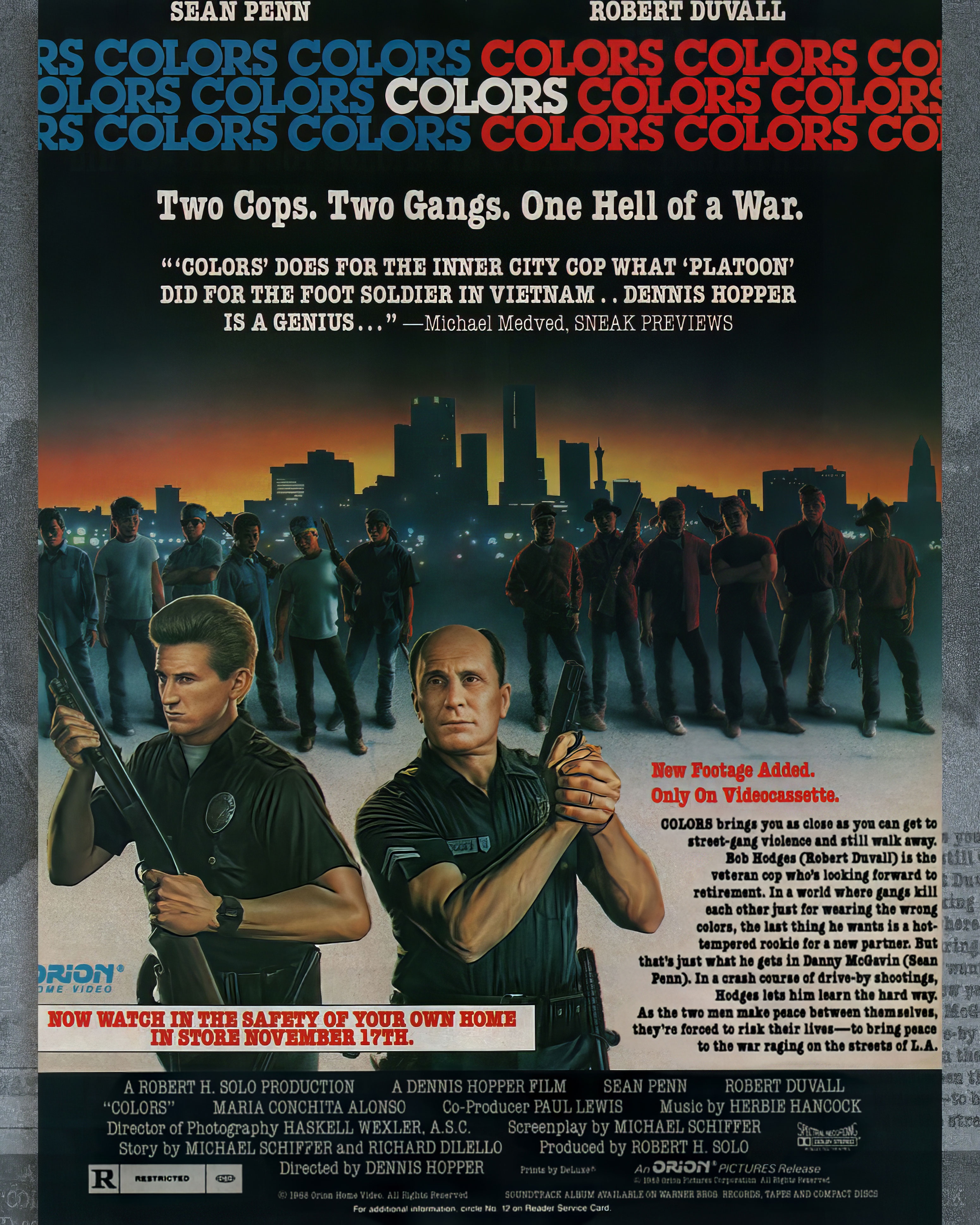 Throwback to Colors (1988) Home Video Advertisement