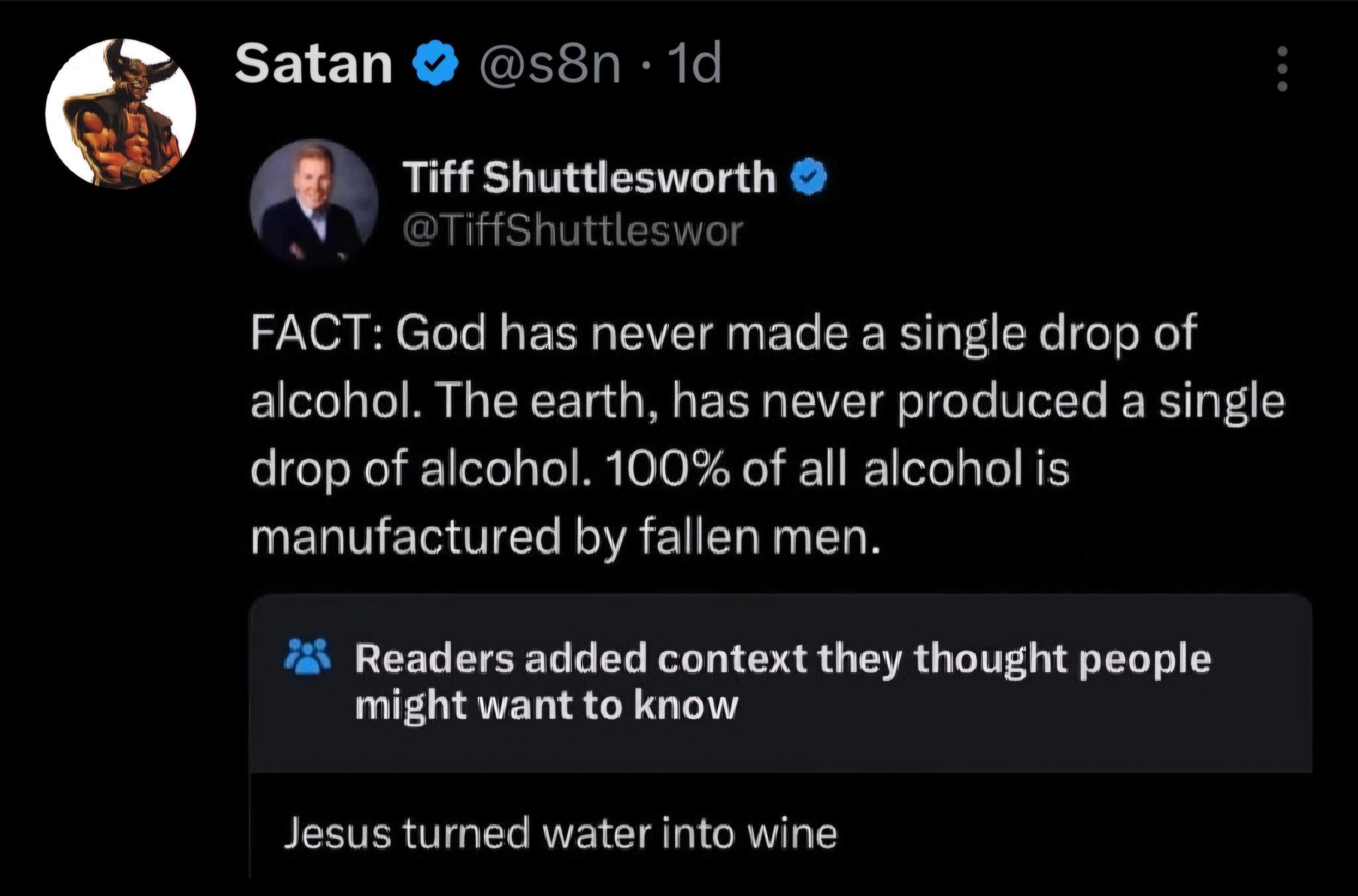 Confirmed by the Dark One: Satan's Take