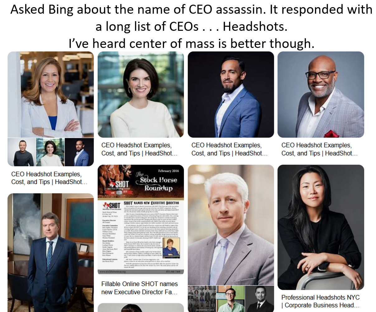 Bing's Epic Fail: Missing the Mark Completely