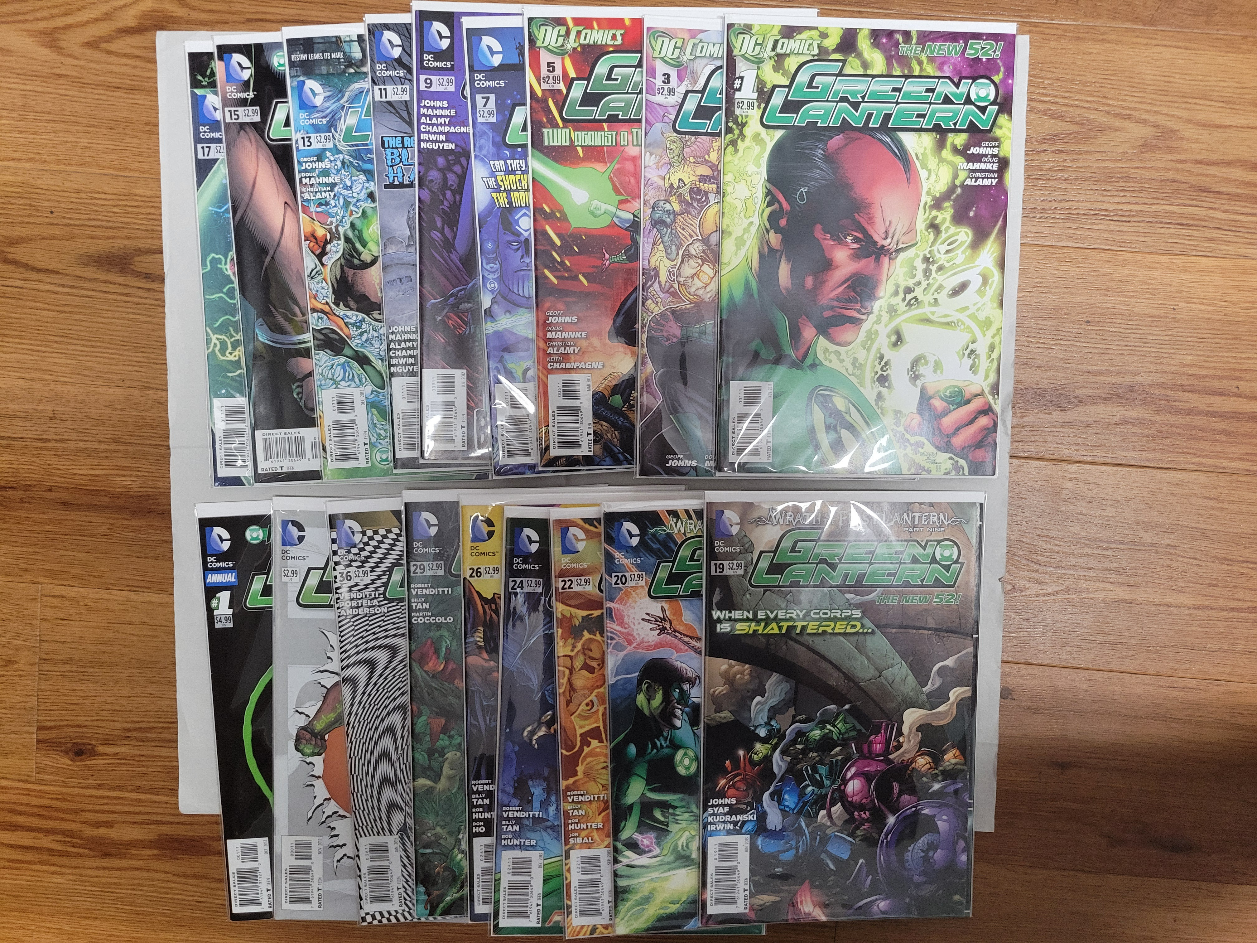 Exploring the New 52 Green Lantern Comics