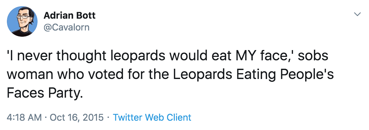 Leopards Took a Bite Out of My Face