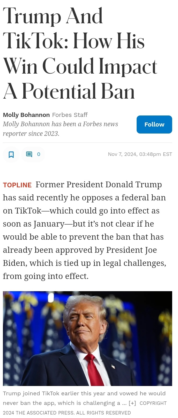 Trump and TikTok: The Potential Impact of a Ban on His Victory