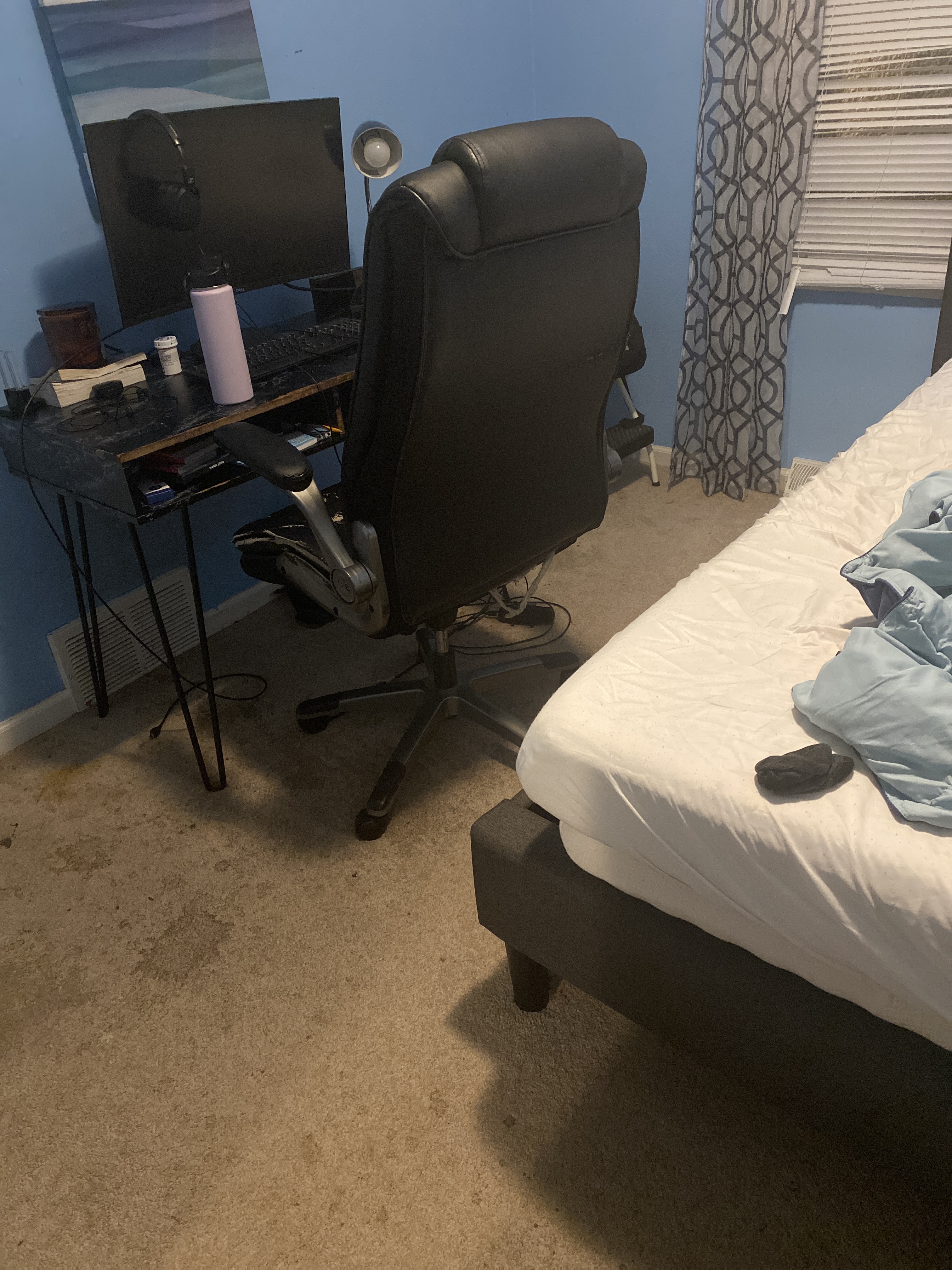 Success! My room is finally clean!