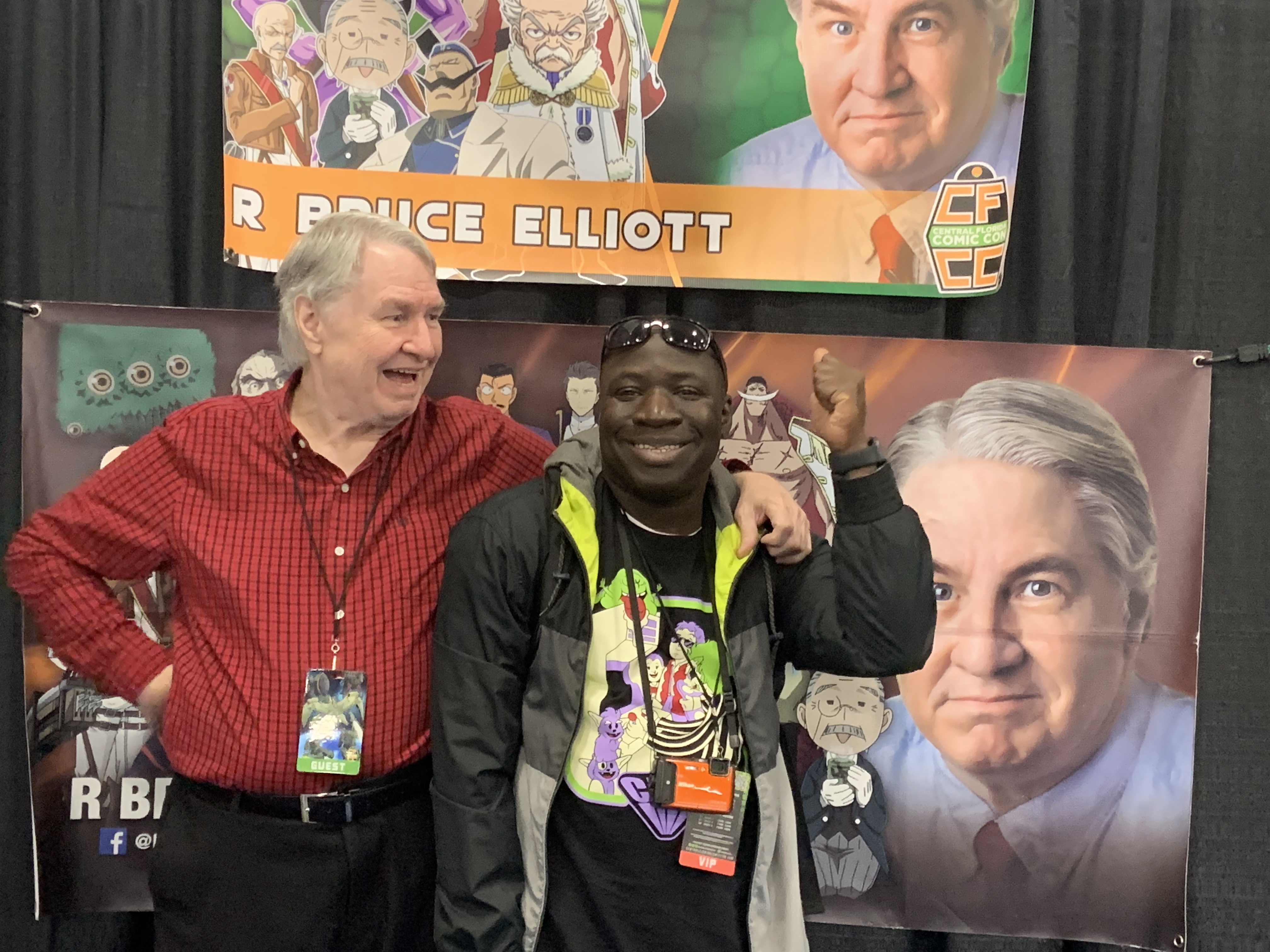 Exciting Encounter: Meeting R Bruce Elliot at Central Florida Comic Con 2025