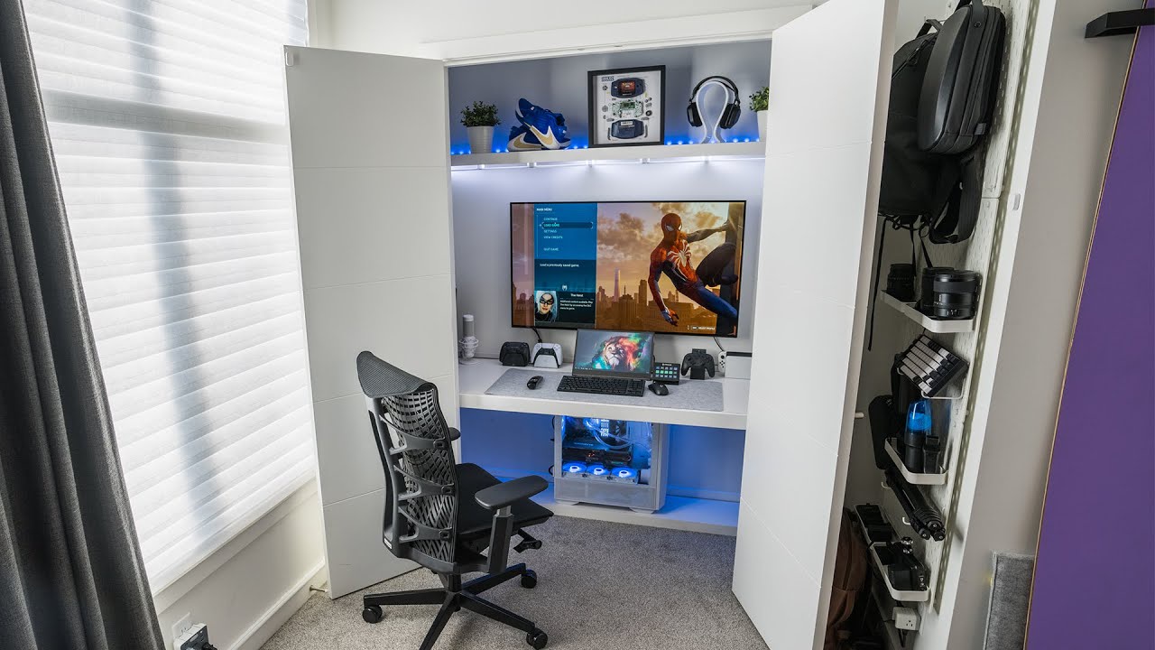 The Ultimate Gaming Closet Setup