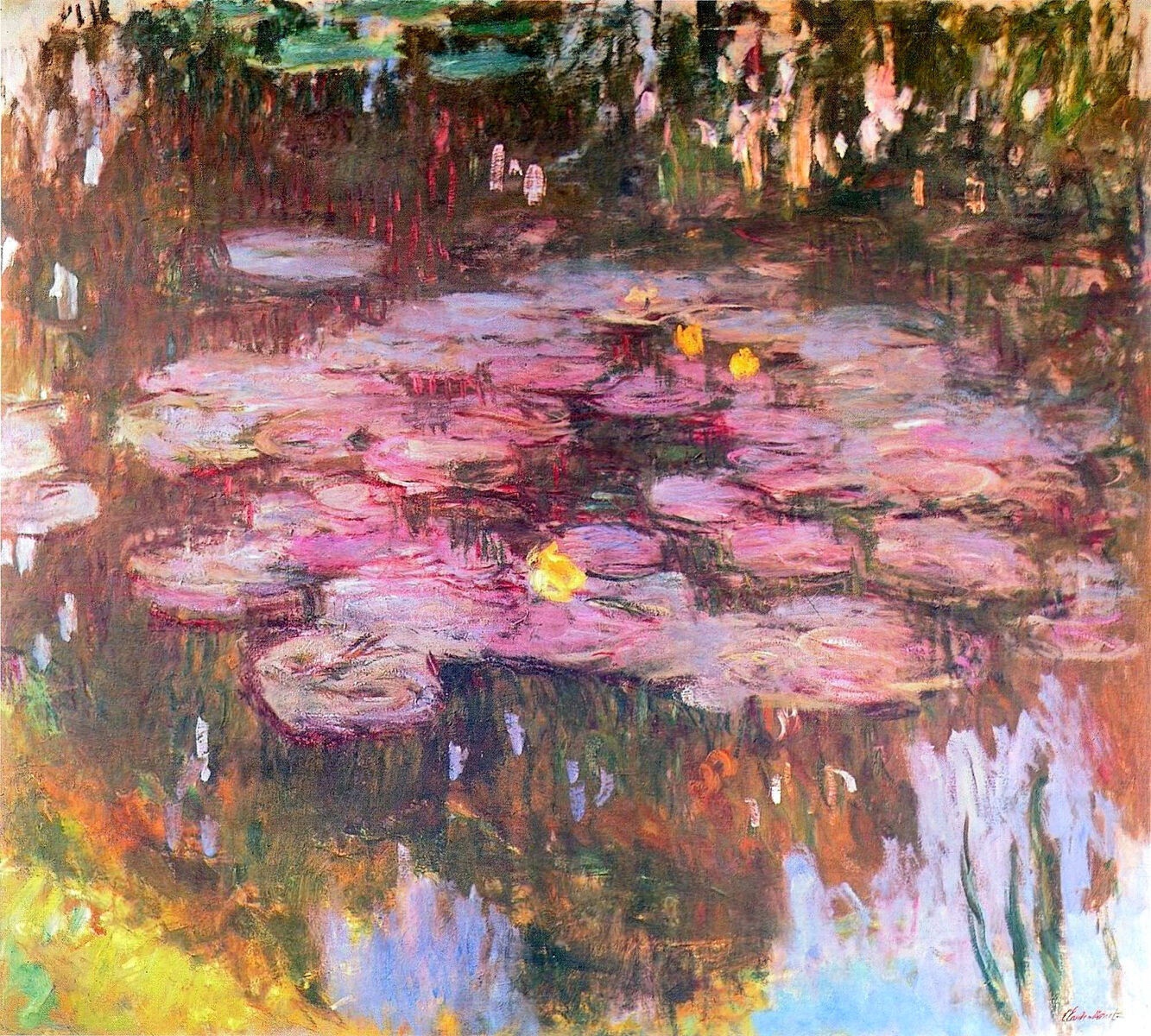 Water Lilies by Claude Monet: A 1917 Masterpiece