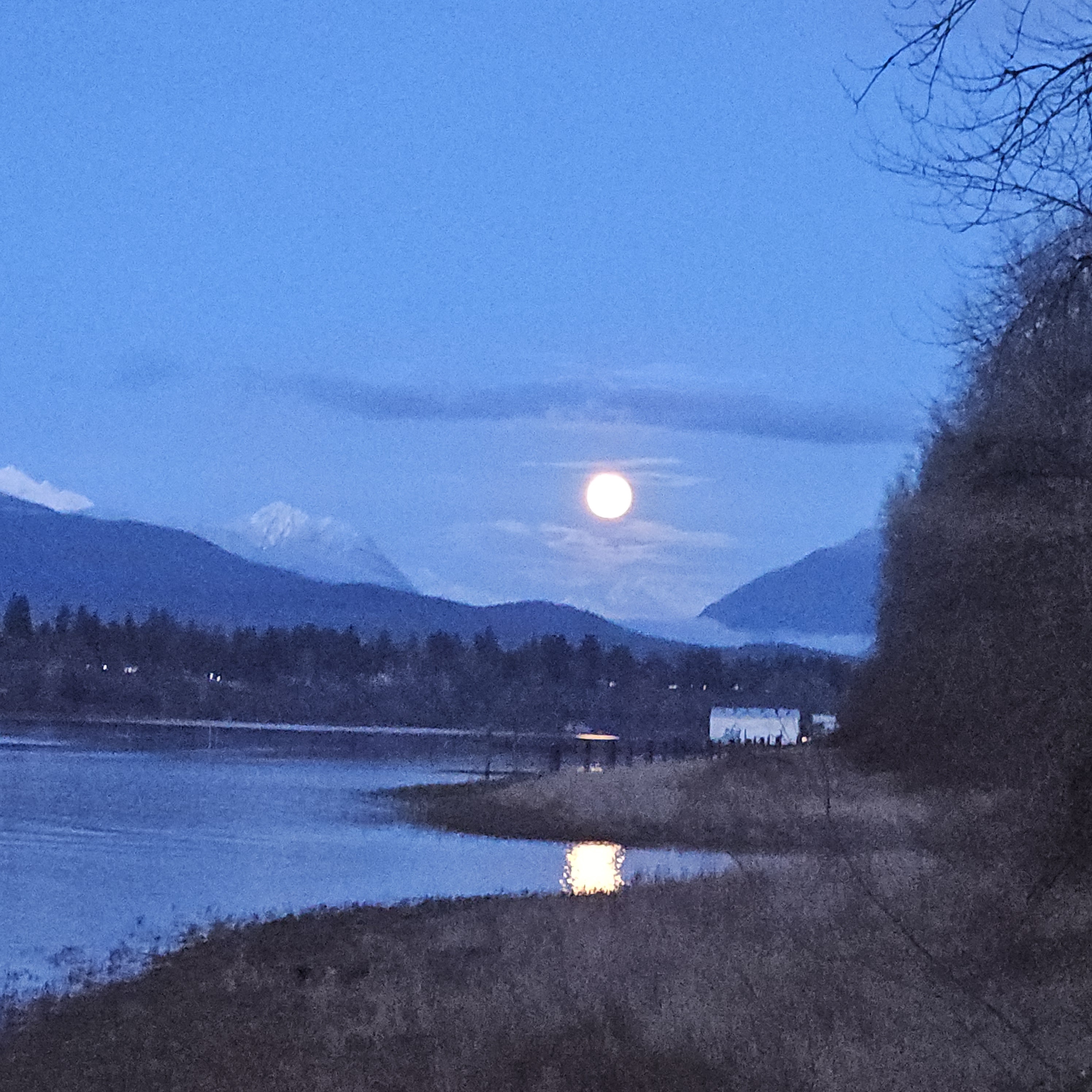 Check out the Stunning Full Moon from Yesterday