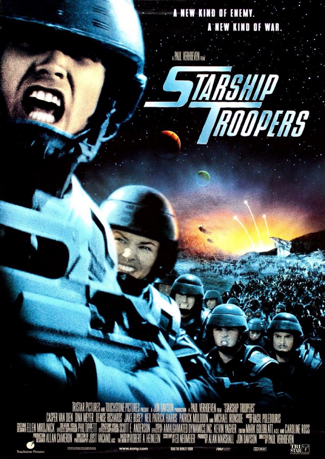 A Sci-Fi Classic Returns: 'Starship Troopers' Hits Theaters 27 Years Ago