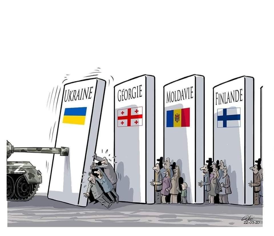 A Caricature of Putin Like You've Never Seen