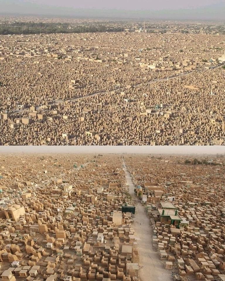 Exploring the World's Largest Cemetery in Iraq: Over 5 Million Resting Souls