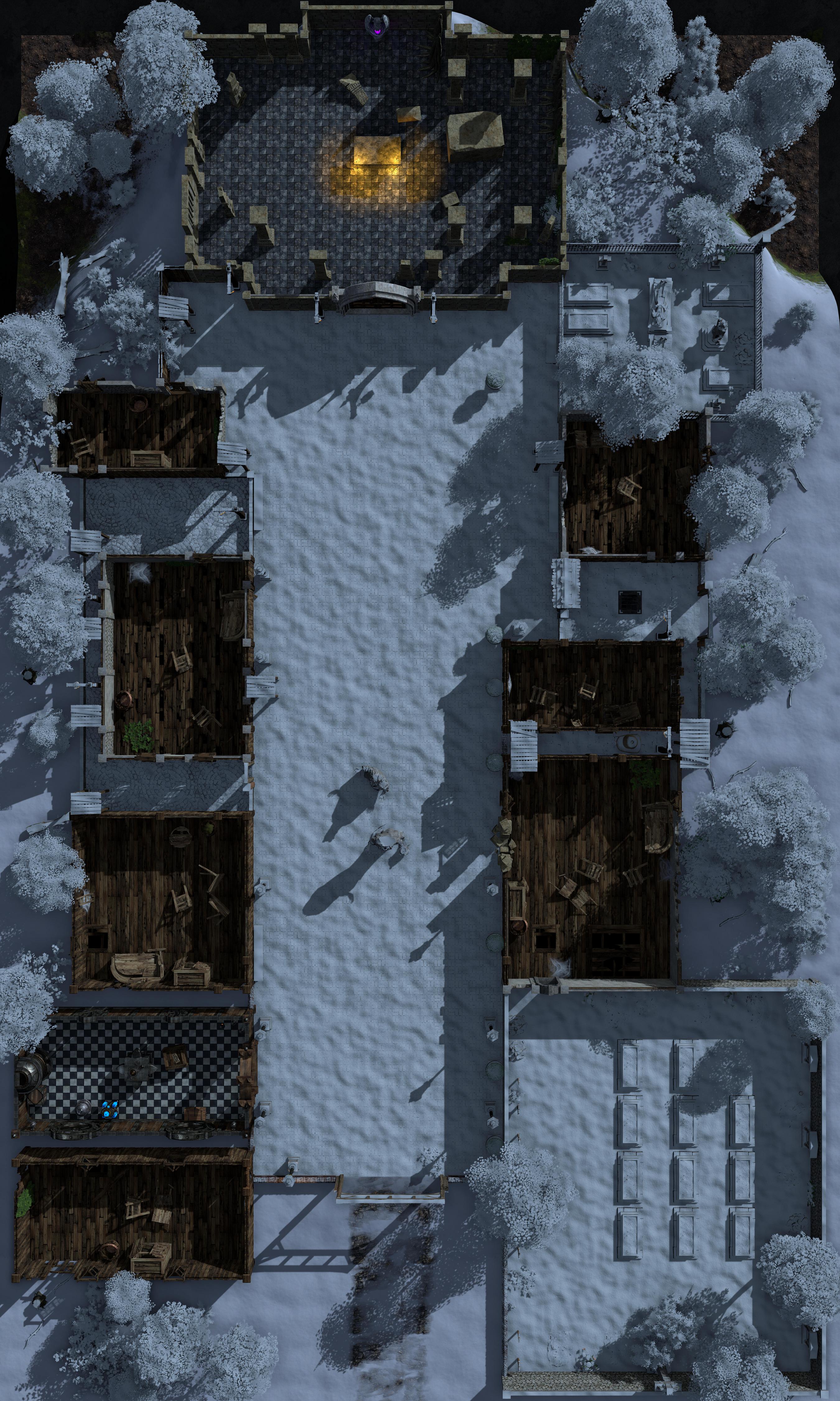 Welcome to the Enchanting Snow Mountain Village