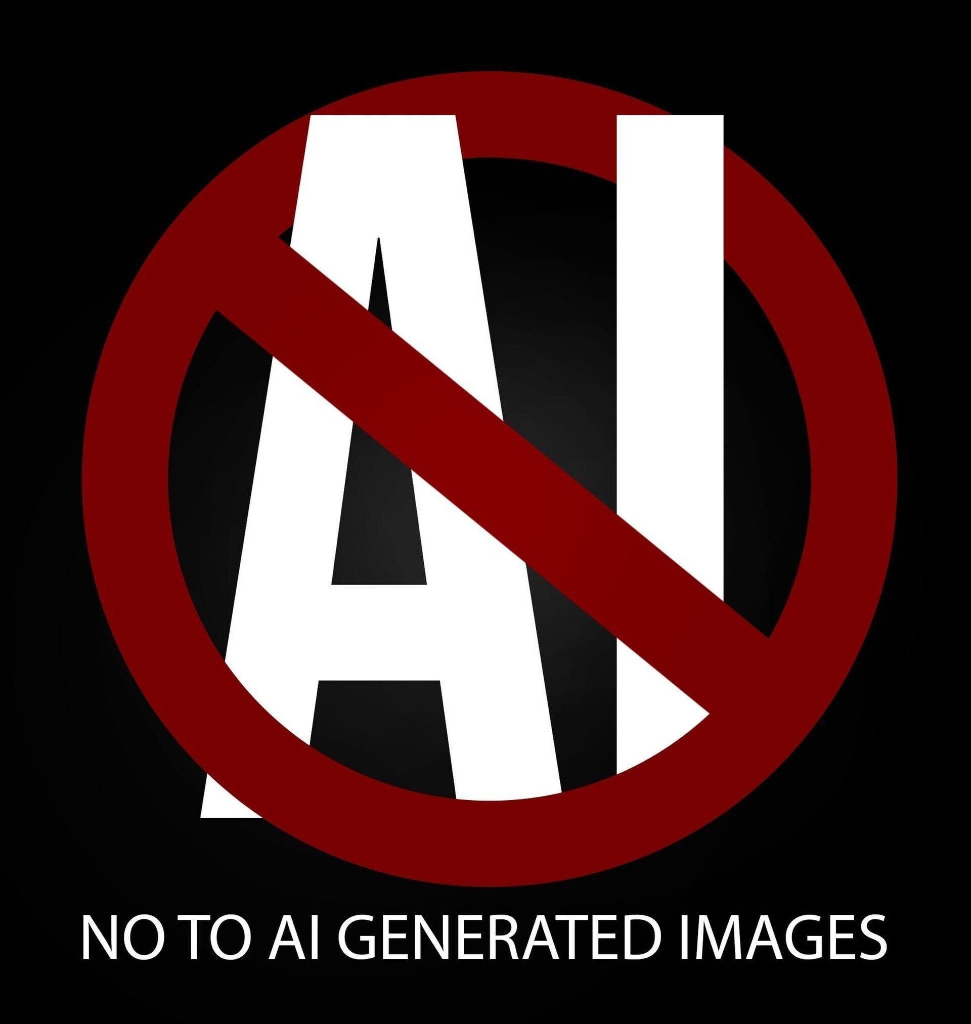 Absolutely No AI Allowed Here!