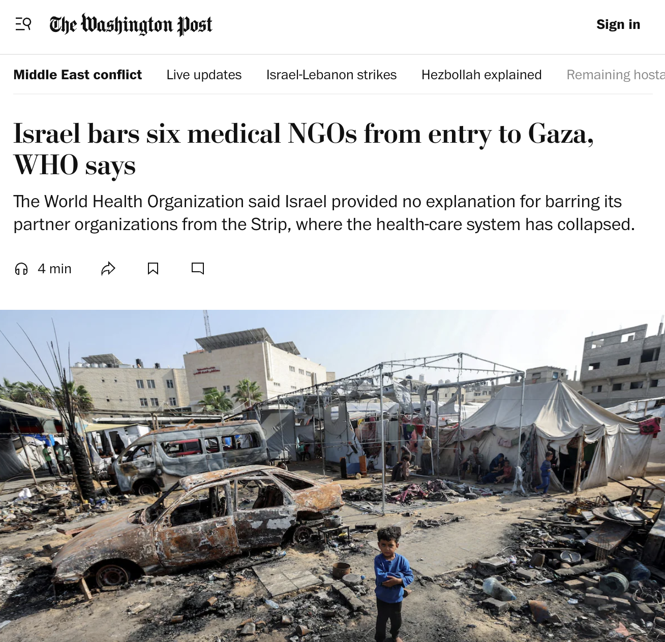 Israel's Reaction to American Doctors Exposing War Crimes in the NYT