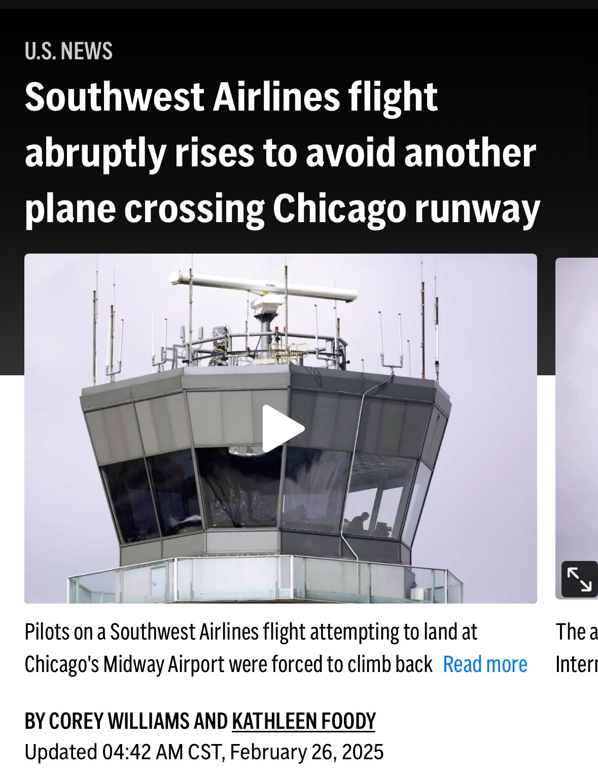 I'm Pretty Sure This Isn't Related to the FAA Layoffs Caused by the Orange Chode...