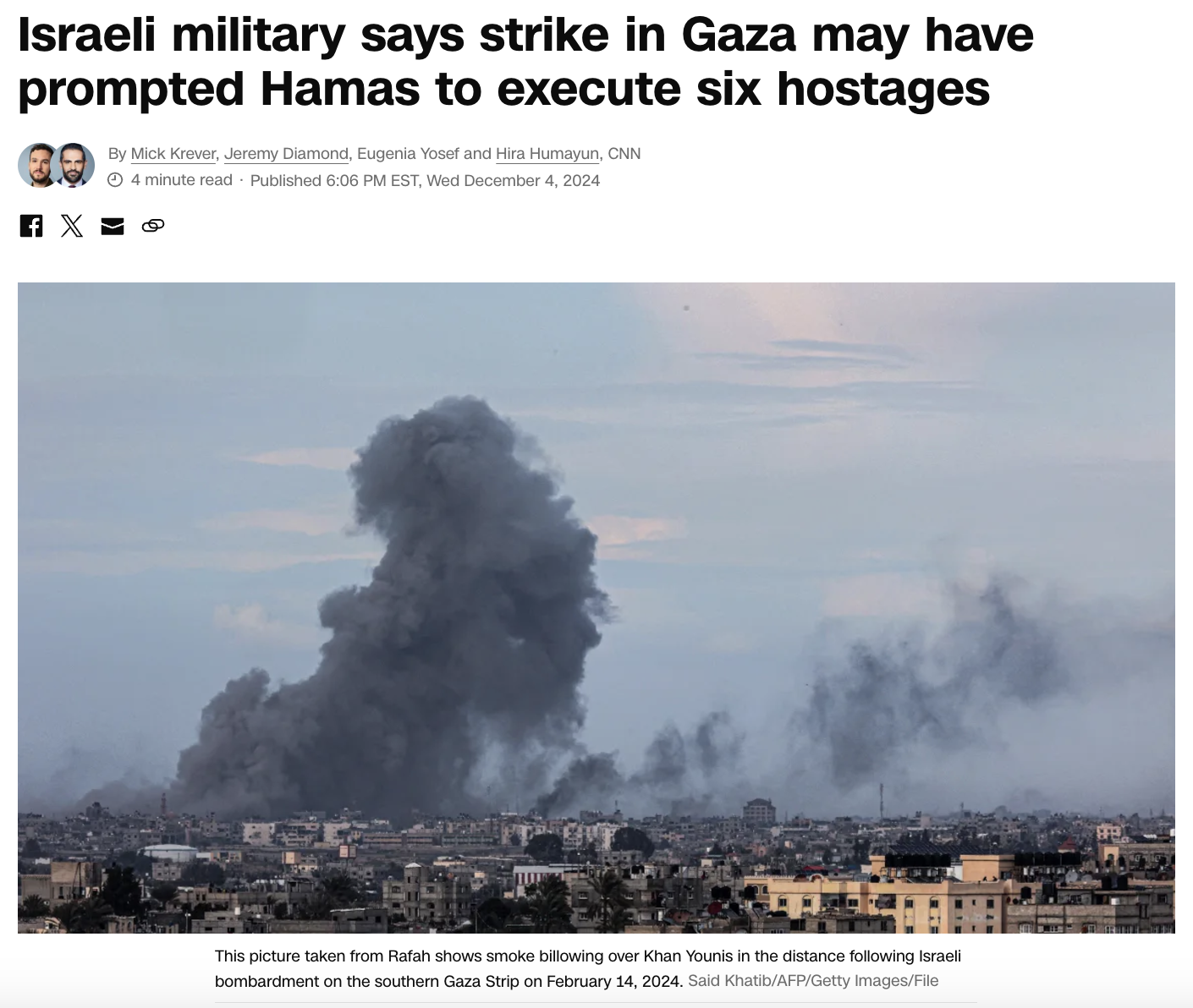 So they're really going to stop the bombings and focus on negotiations now, right?
