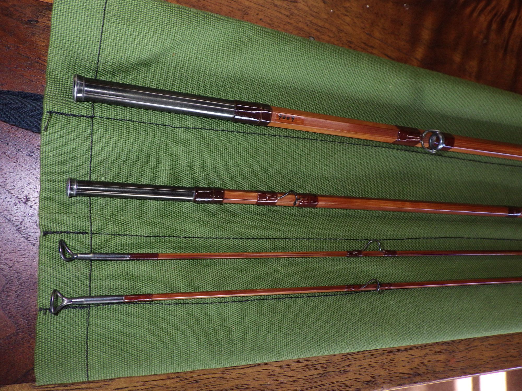 A classic treasure: the 75-year-old Orvis bamboo fly rod.