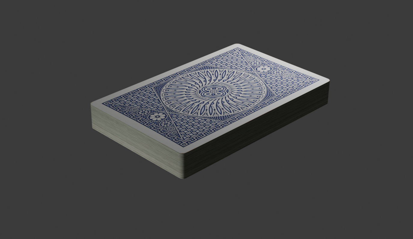 Impressive 3D Deck of Playing Cards