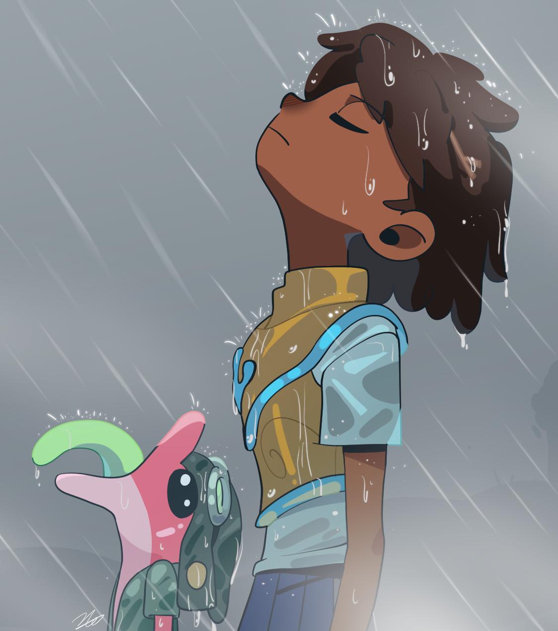 When the Sky Opens Up: A Rainy Day Vibe