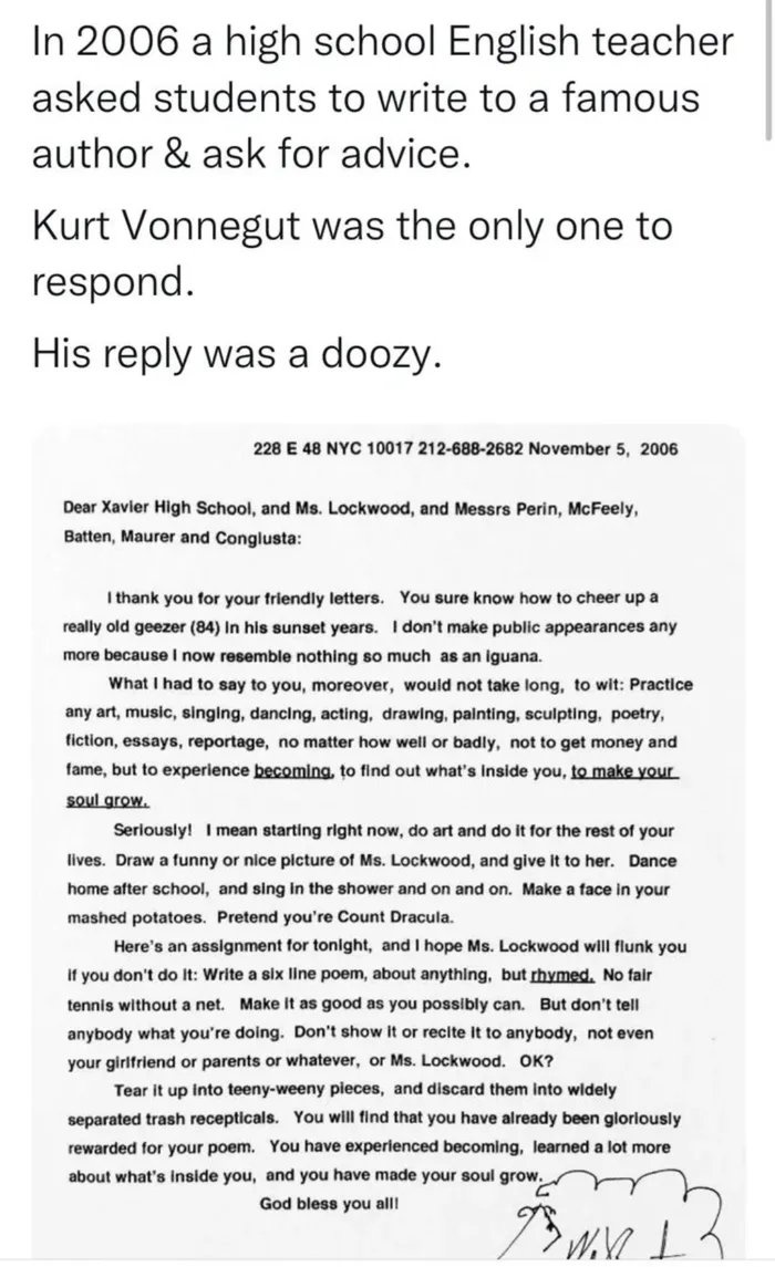 A Classic Kurt Response