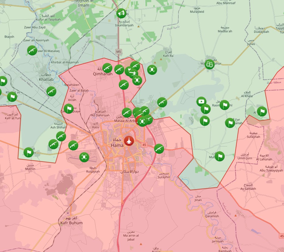 The city of Hama is under siege; a critical moment for Assad's forces!