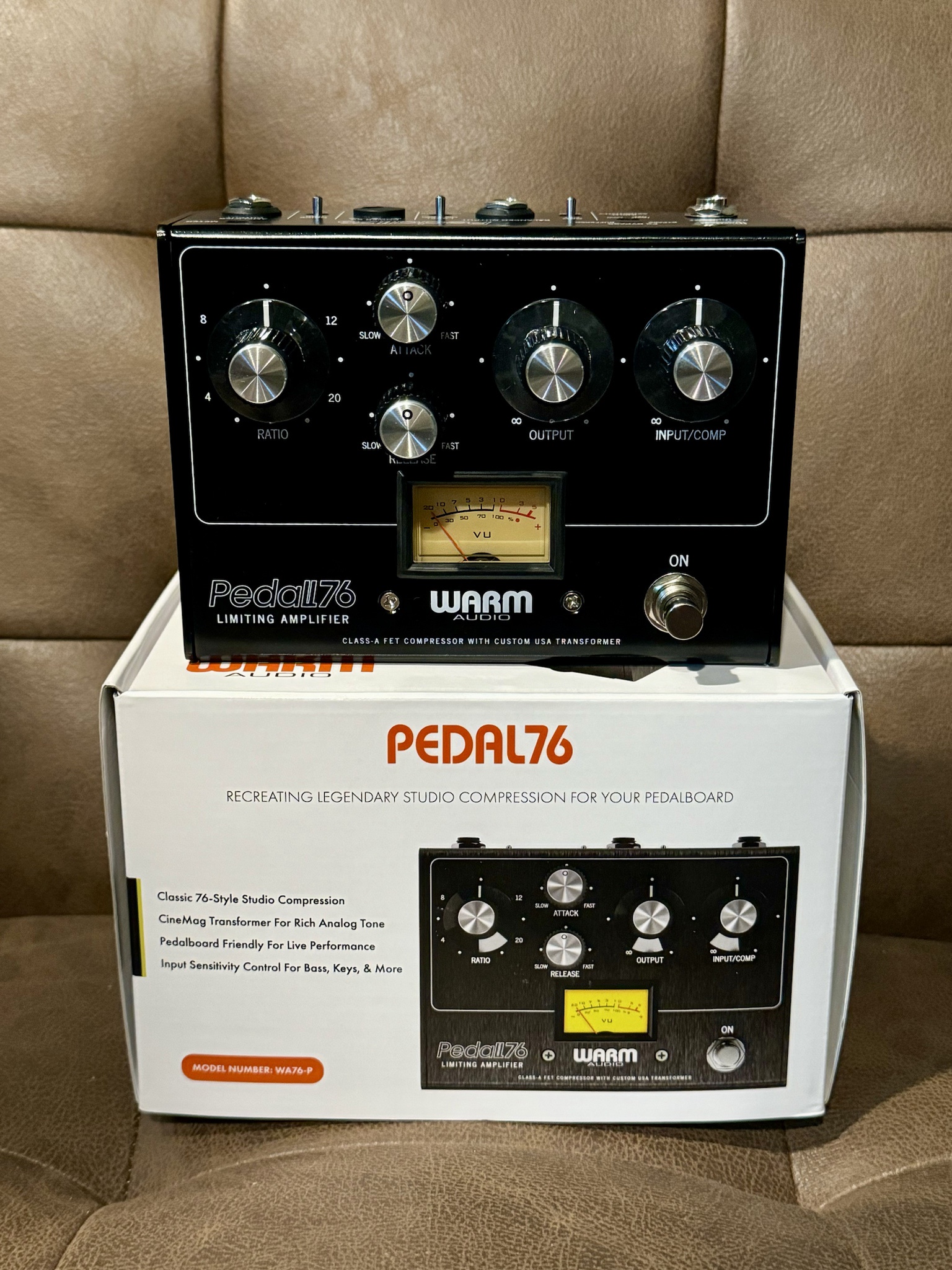 Unleashing the Warmth of Audio Pedal 76
