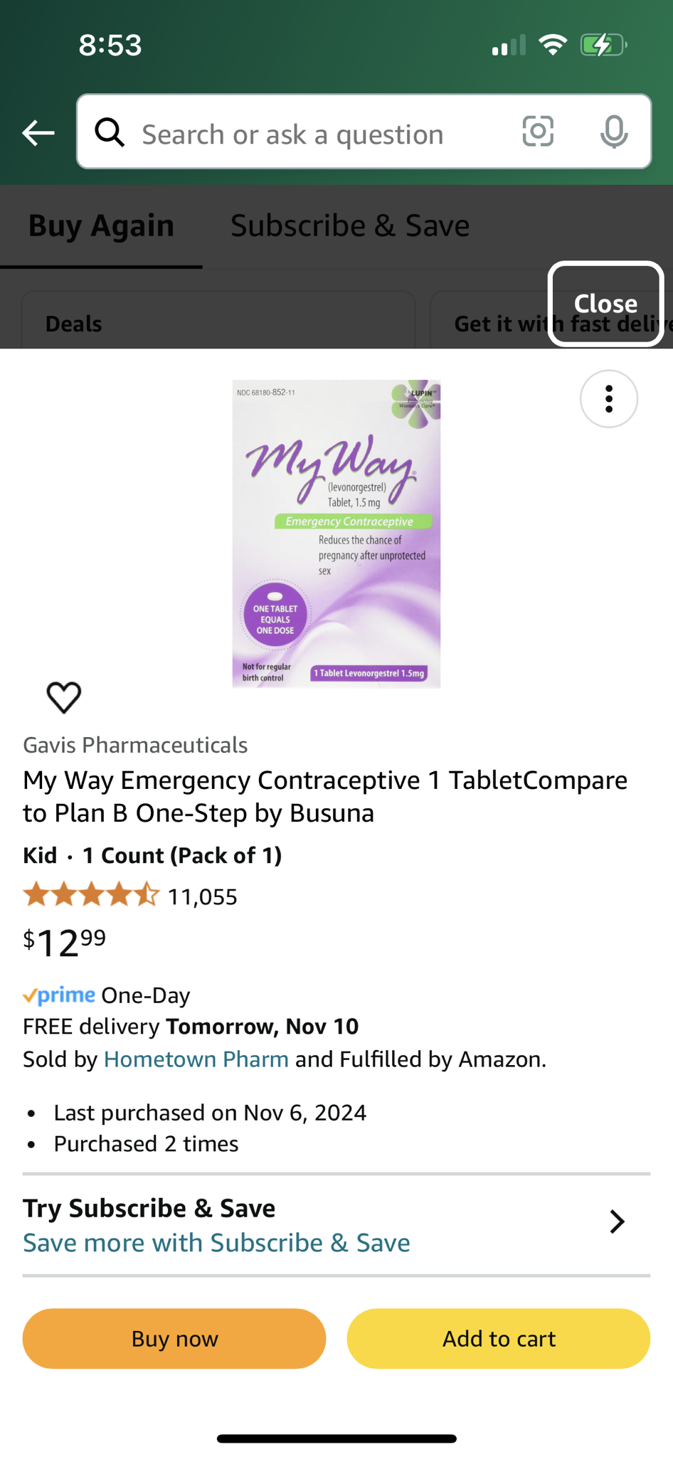 Daily Reminder: Don't Forget to Buy Plan B