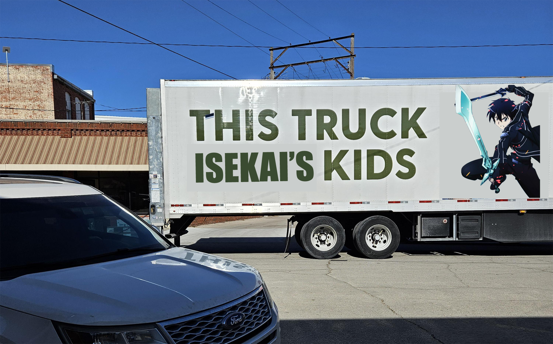 Oh no, Truck-kun! Not like this!