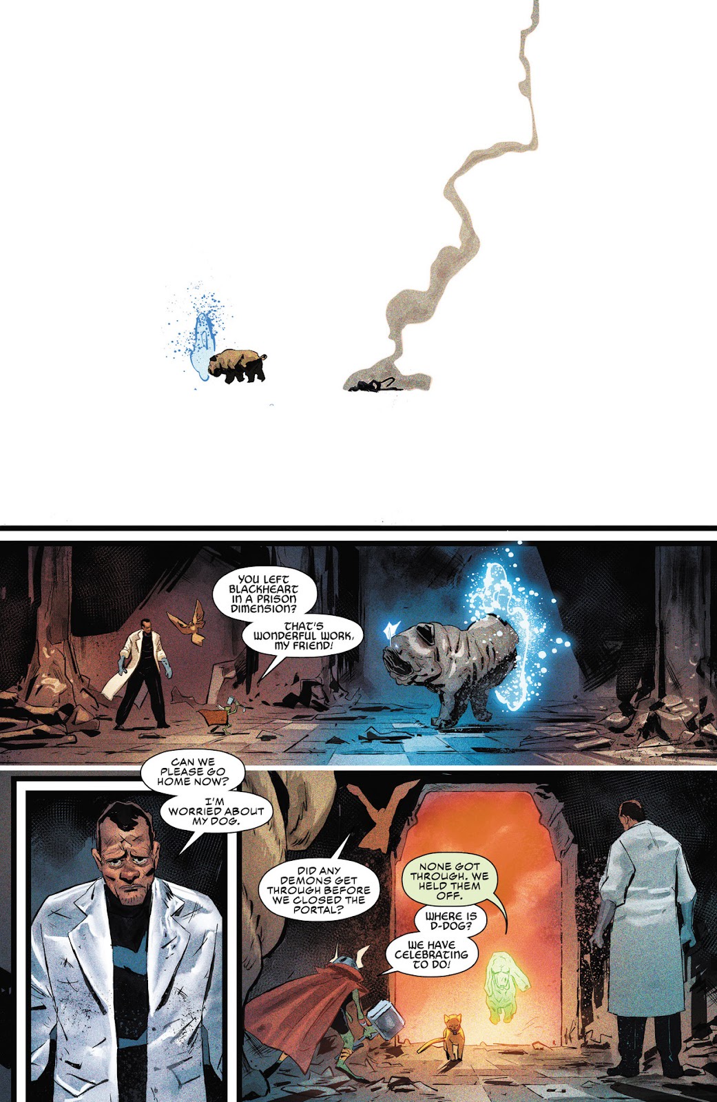 Marvel's Epic Adventure: D-Dog and the Secrets of the Rainbow Bridge (Spoilers Ahead)