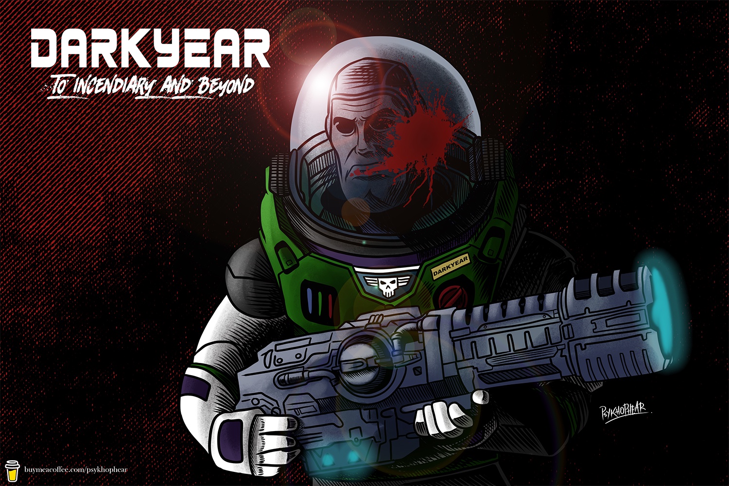 When Buzz Lightyear Meets Doomguy: My Fan Art