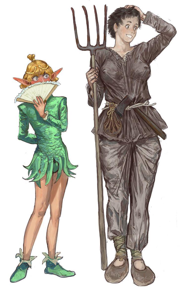 When Elf Men Choose Human Women: An Artistic Perspective