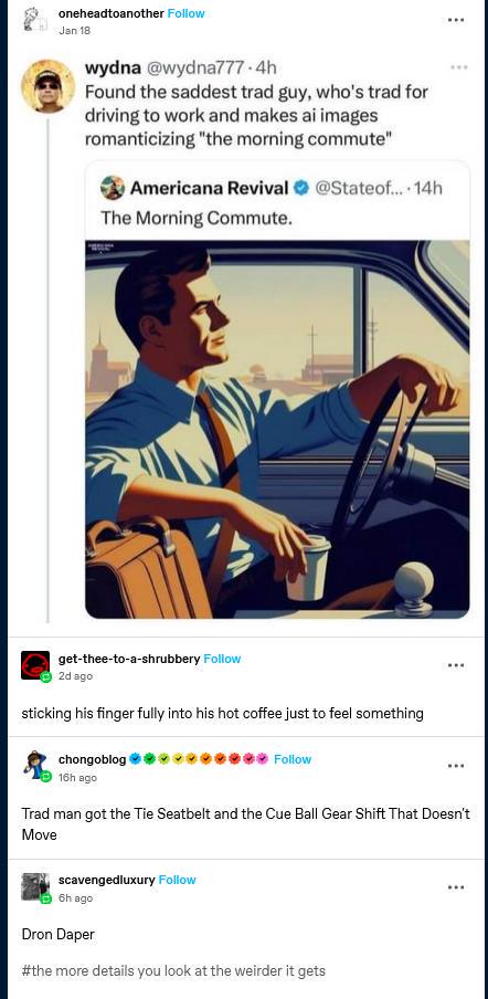 Ah yes, the mind-bending non-Euclidean steering wheel!