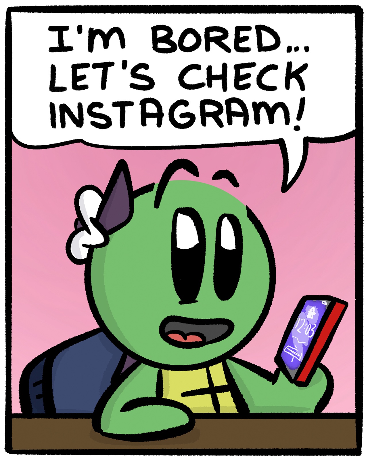 Instagram has completely taken over my mind (OC)