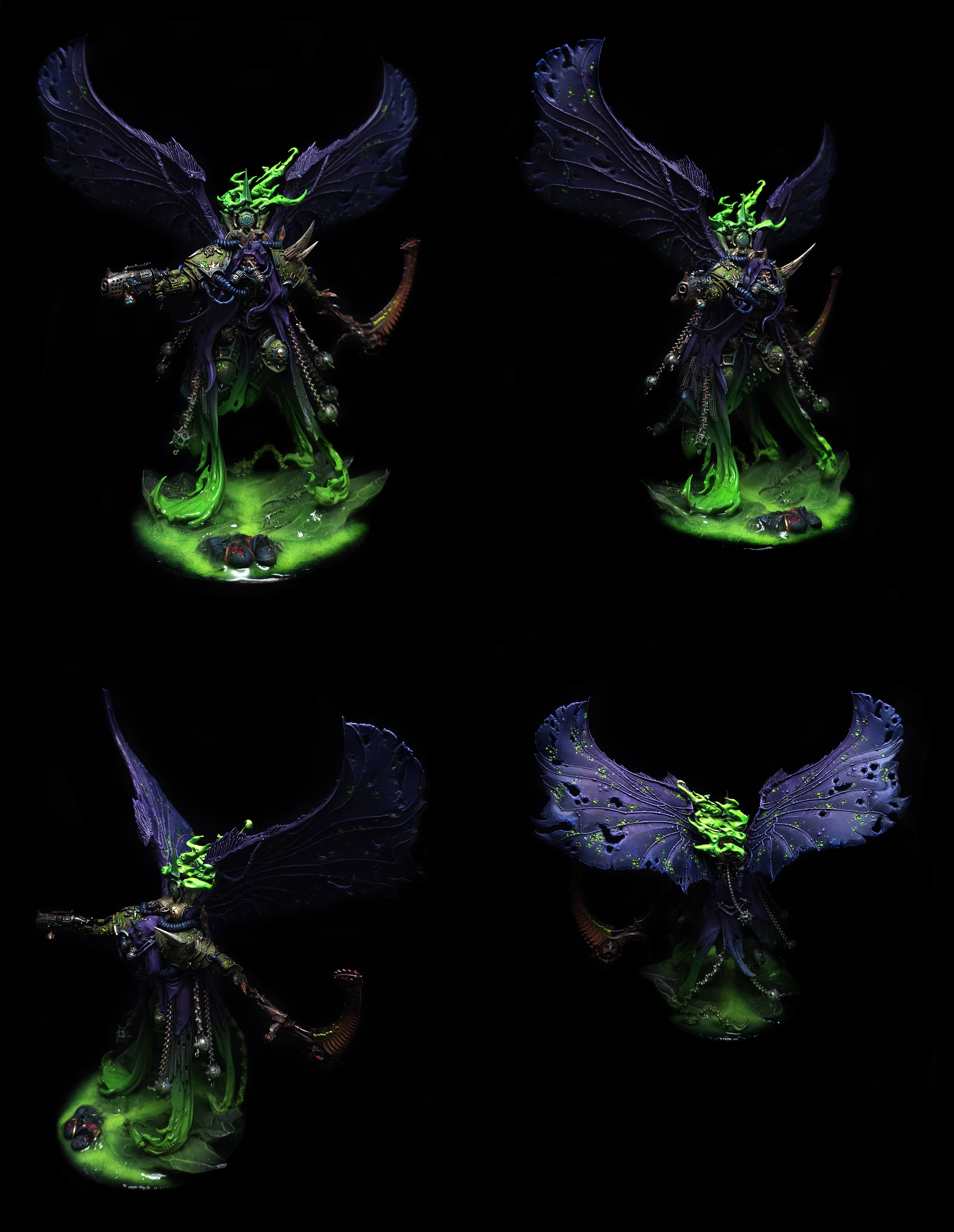 Mortarion, the Daemon Primarch of Nurgle40K, Ready for Battle!