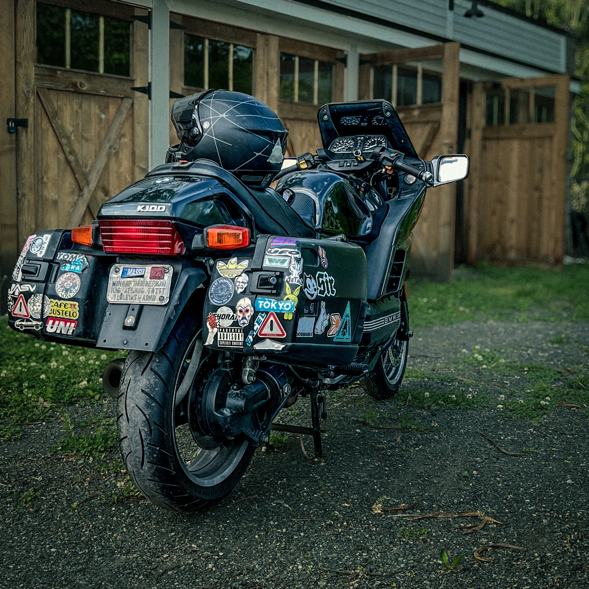 I Decorate the Bags, Not the Bike: Maximizing Sticker Space!