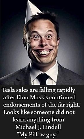 Musk just stumbled upon the Lindell Effect.