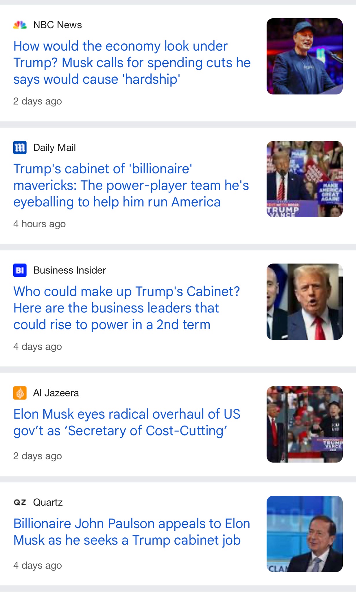 Trump's Cabinet: A Billionaire Bonanza - Because Who Better to Understand the Struggles of Everyday Americans?