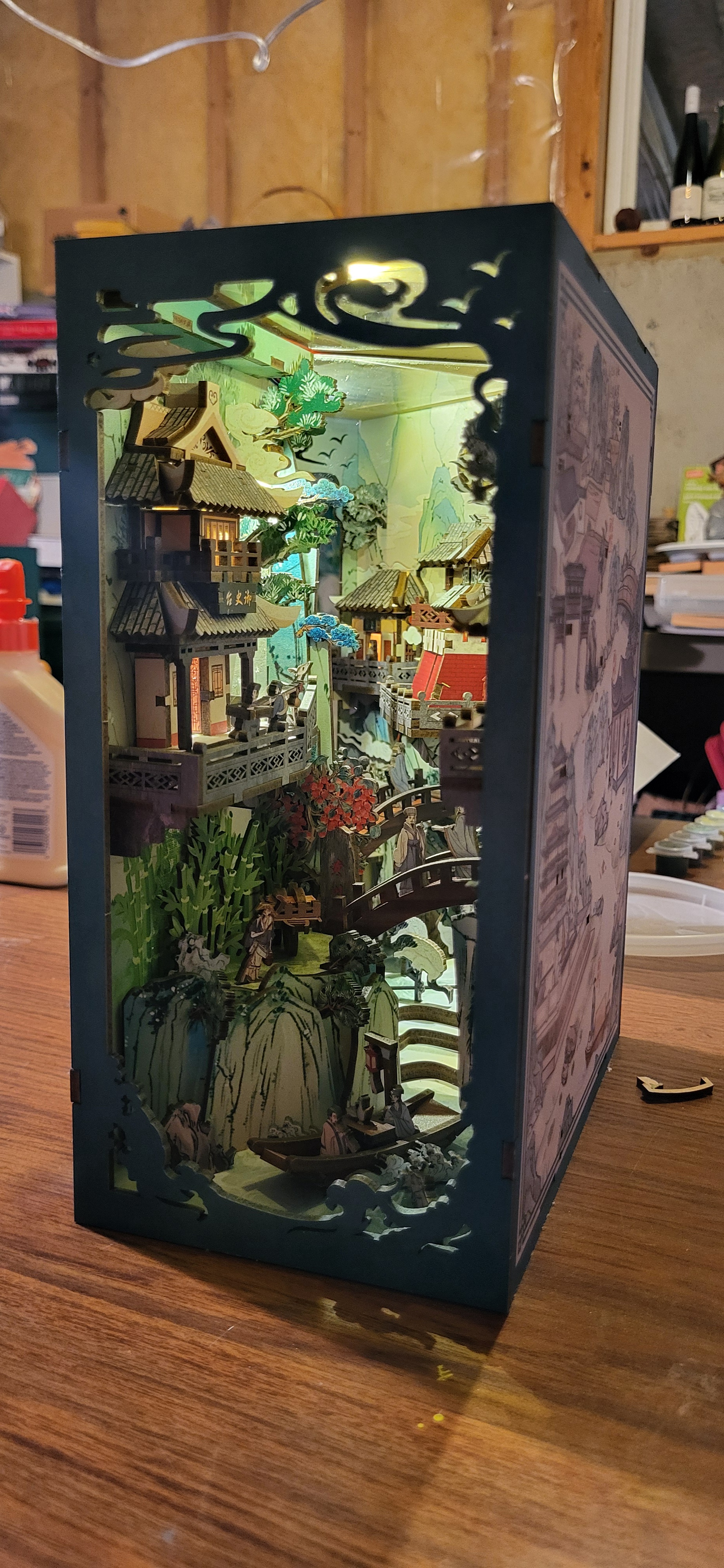 I Completed My First Book Nook Diorama!