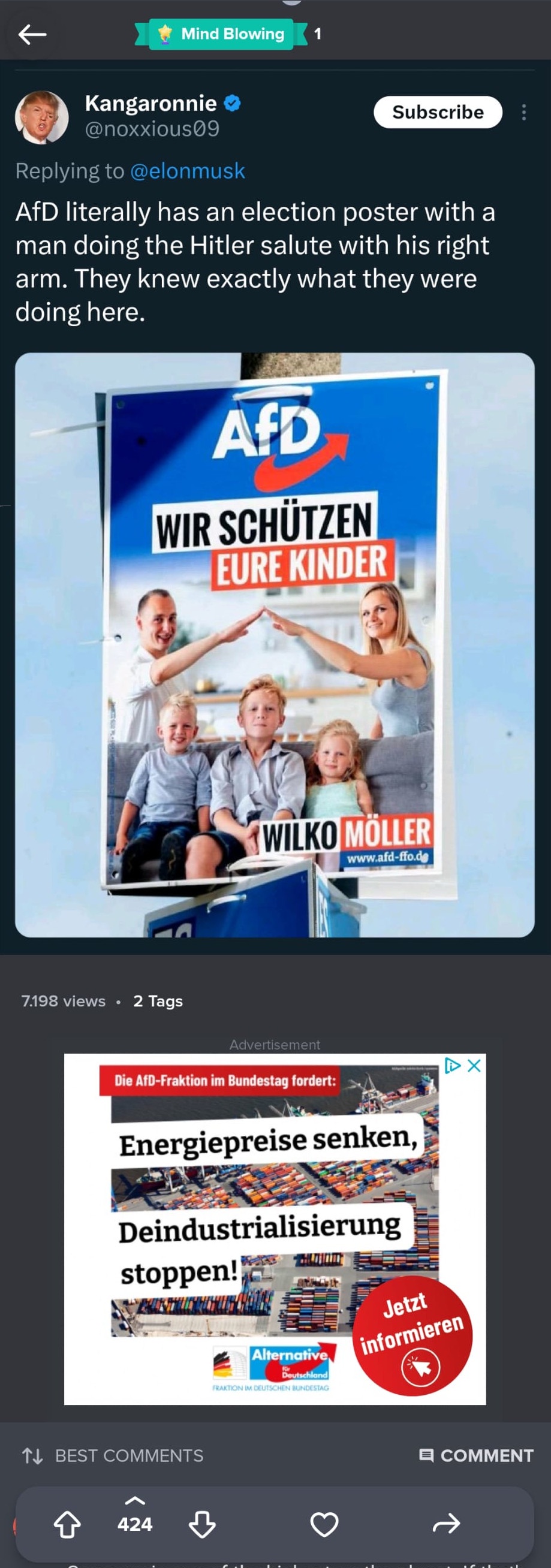 Imgur's Irony: Political Ads and Controversial Posters Collide