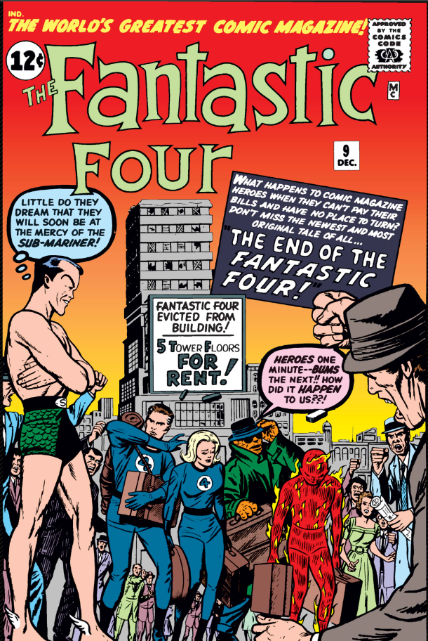 Fantastic Four #9: The Dramatic Conclusion of the Fantastic Four!