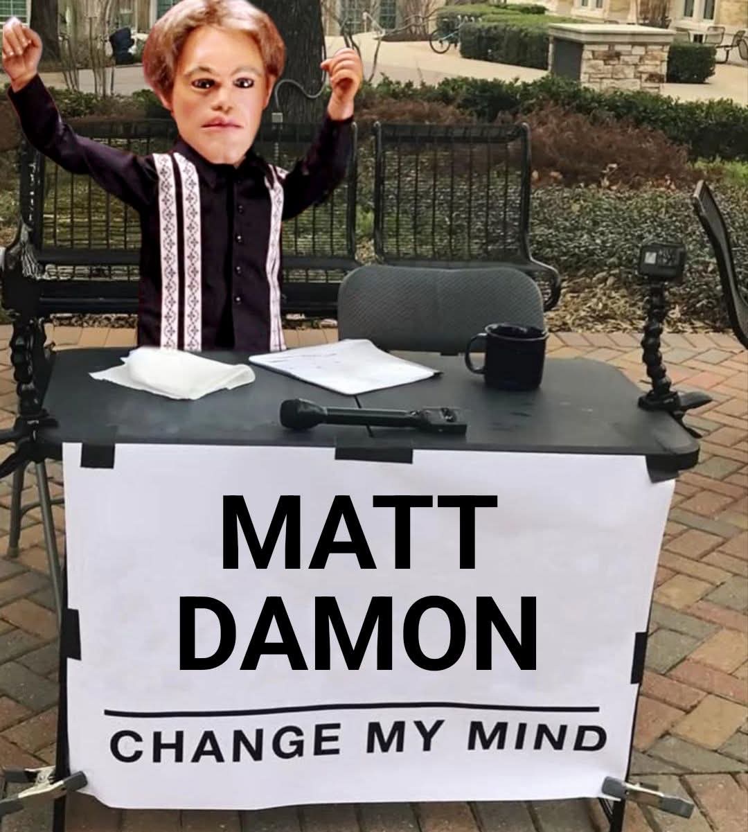 The One and Only MATT DAMON